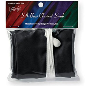 Hodge Silk Bass Clarinet Swab (color may vary)