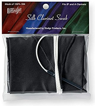 Hodge Silk Clarinet Swab (color may vary)