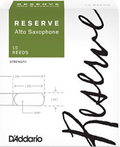 D'Addario Reserve Alto Saxophone Reeds (Box of 10)