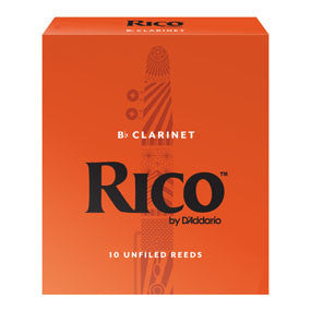 Rico B-Flat Clarinet Reeds (Box of 10)