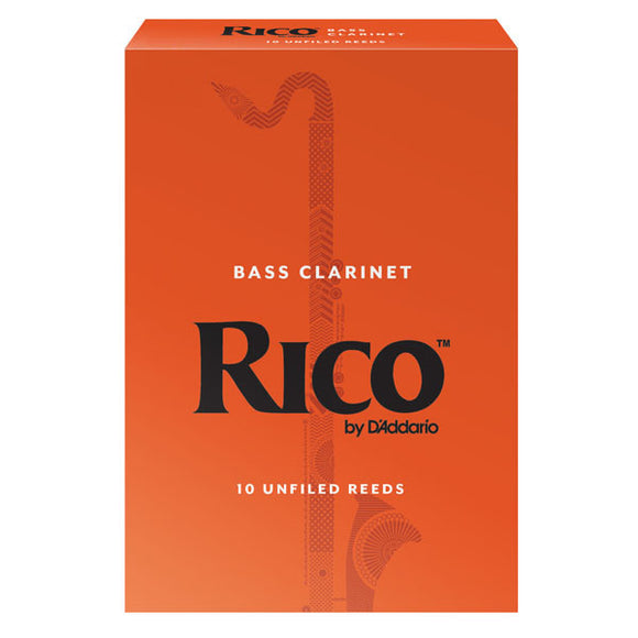 Rico Bass Clarinet Reeds (Box of 10)