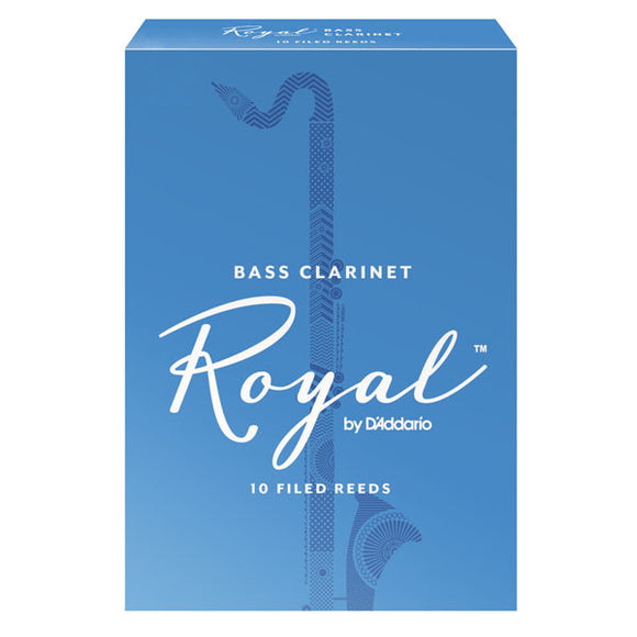 Royal by D'Addario Bass Clarinet Reeds (Box of 10)
