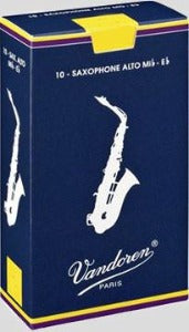 Vandoren Alto Saxophone Reeds (Box of 10)